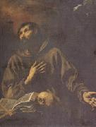 Luis Tristan The Vision of St.Francis of Assisi (mk05) oil painting